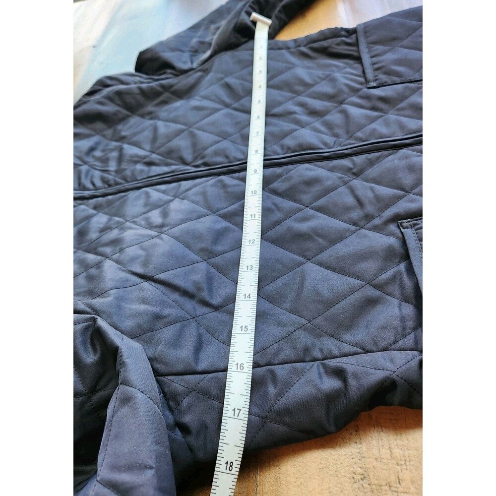 Burberry Ladies Quilted Fitted Black Jacket Sz Small - Picture 16 of 16